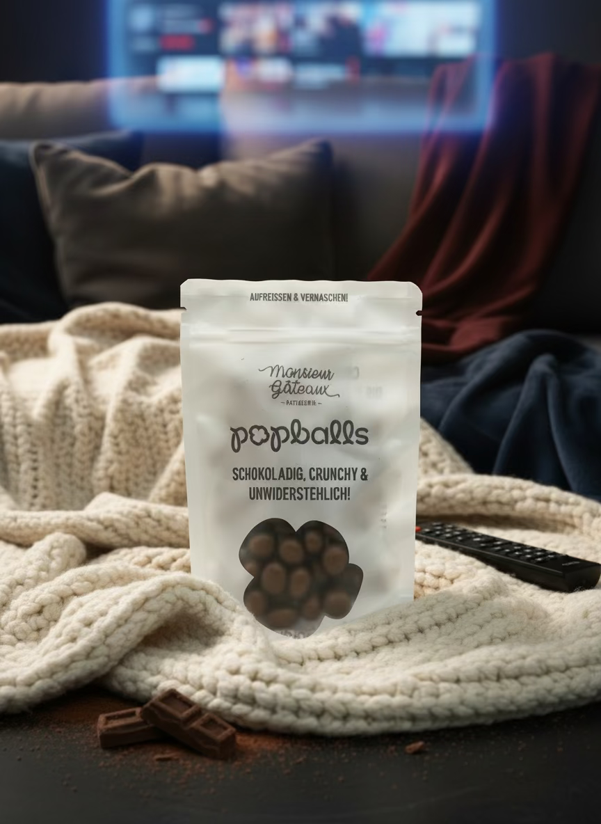 Popballs - der Schoko-Mais-Snack 120g