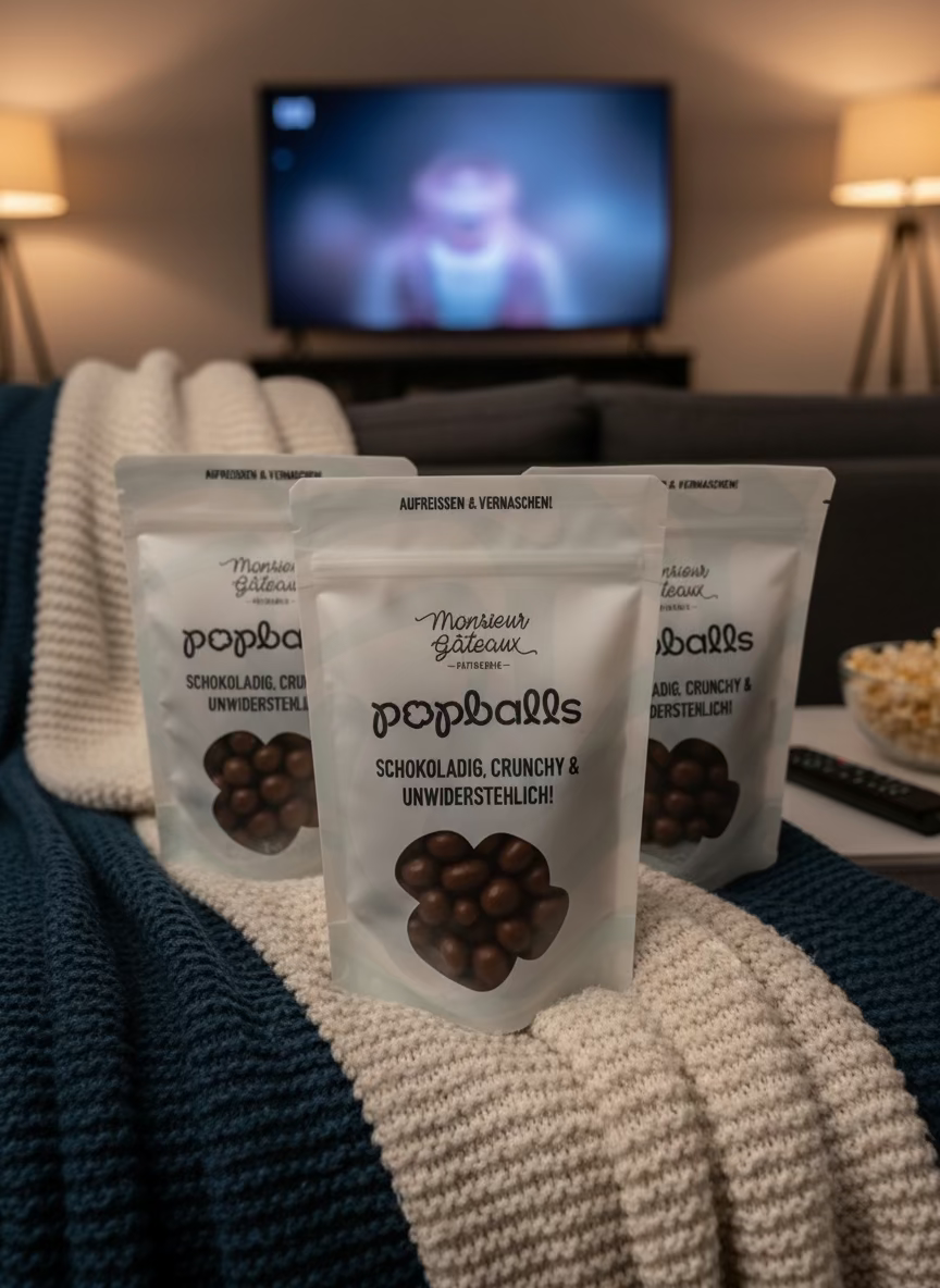 Popballs - der Schoko-Mais-Snack 3 x 120g