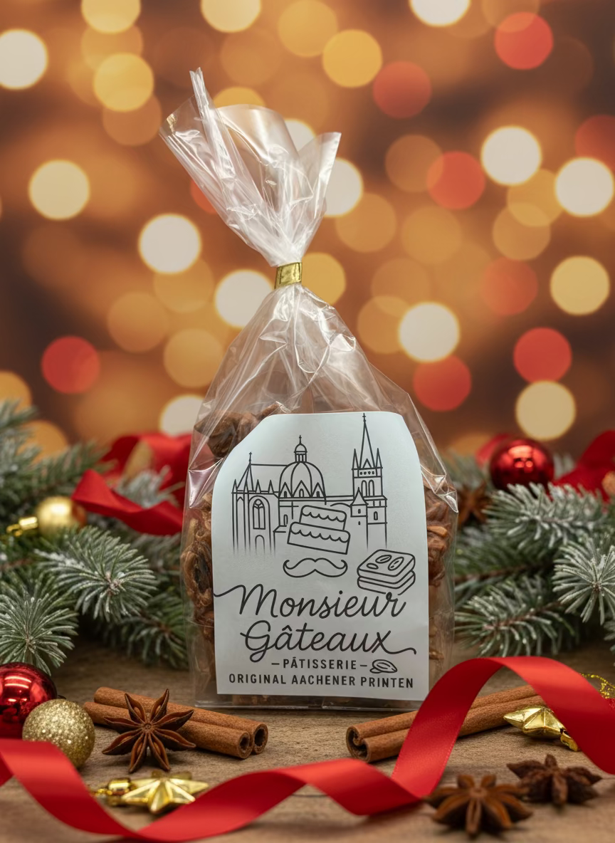 Printen mit Mandelsplitter und Vollmilch-Schokolade