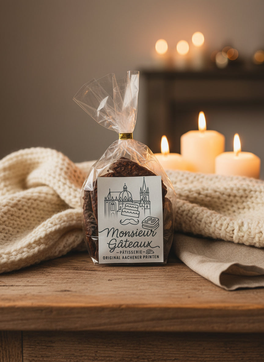 Kräuterprinten mit Zartbitterschokolade