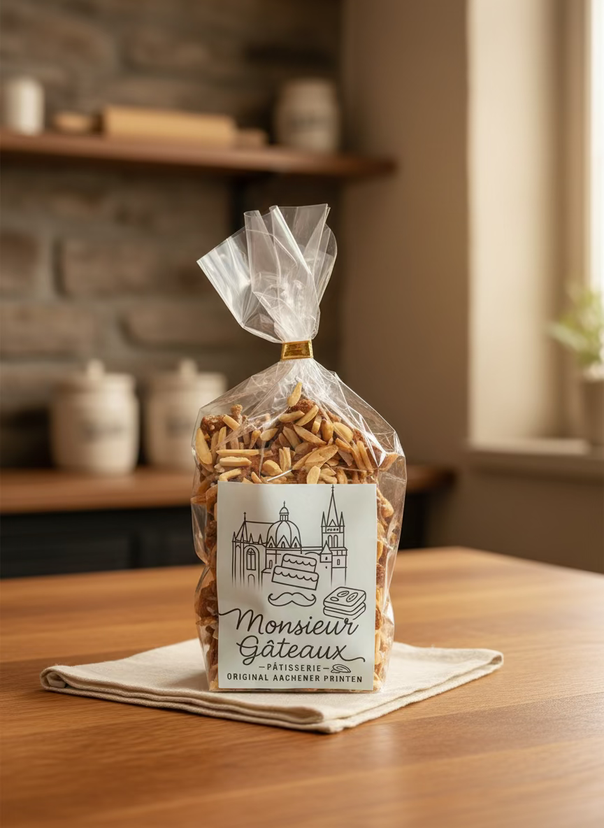 Printen mit Mandelsplitter Vegan